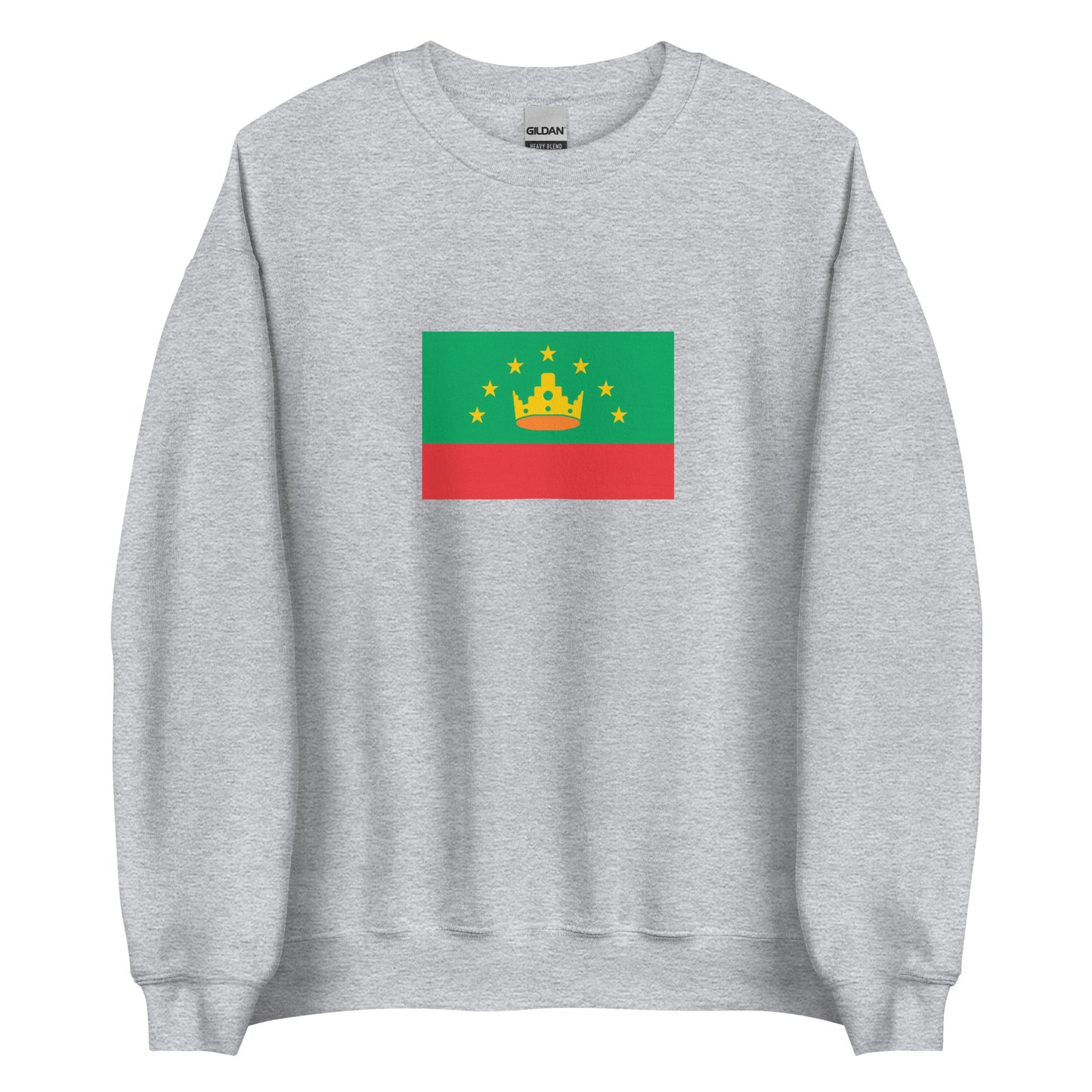 India - Kushan Empire (30-375) | Historical Indian Flag Interactive Sweatshirt