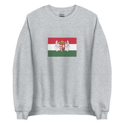 Hungary - Austro-Hungarian Empire (1867-1918) | Historical Hungarian Flag Interactive Sweatshirt