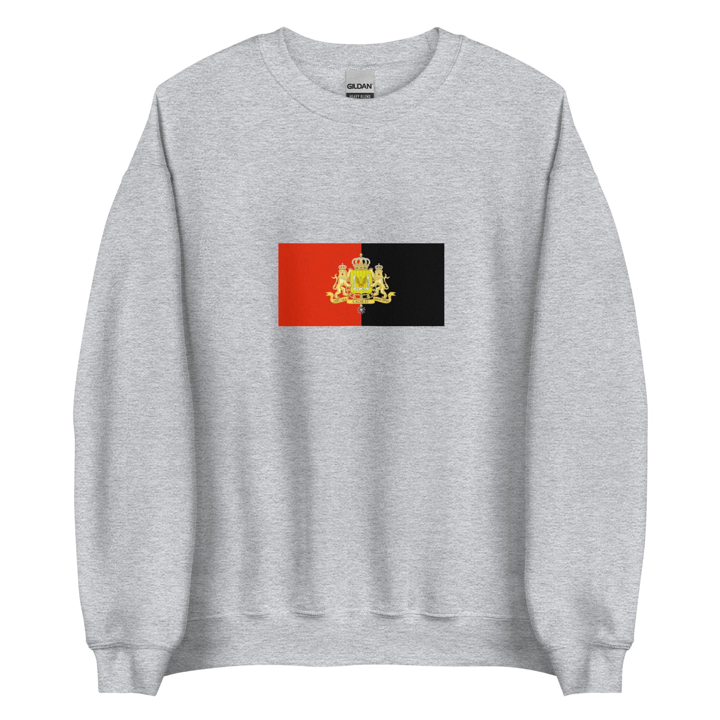 Haiti - Kingdom of Haiti (1811-1820) | Historical Haitian Flag Interactive Sweatshirt