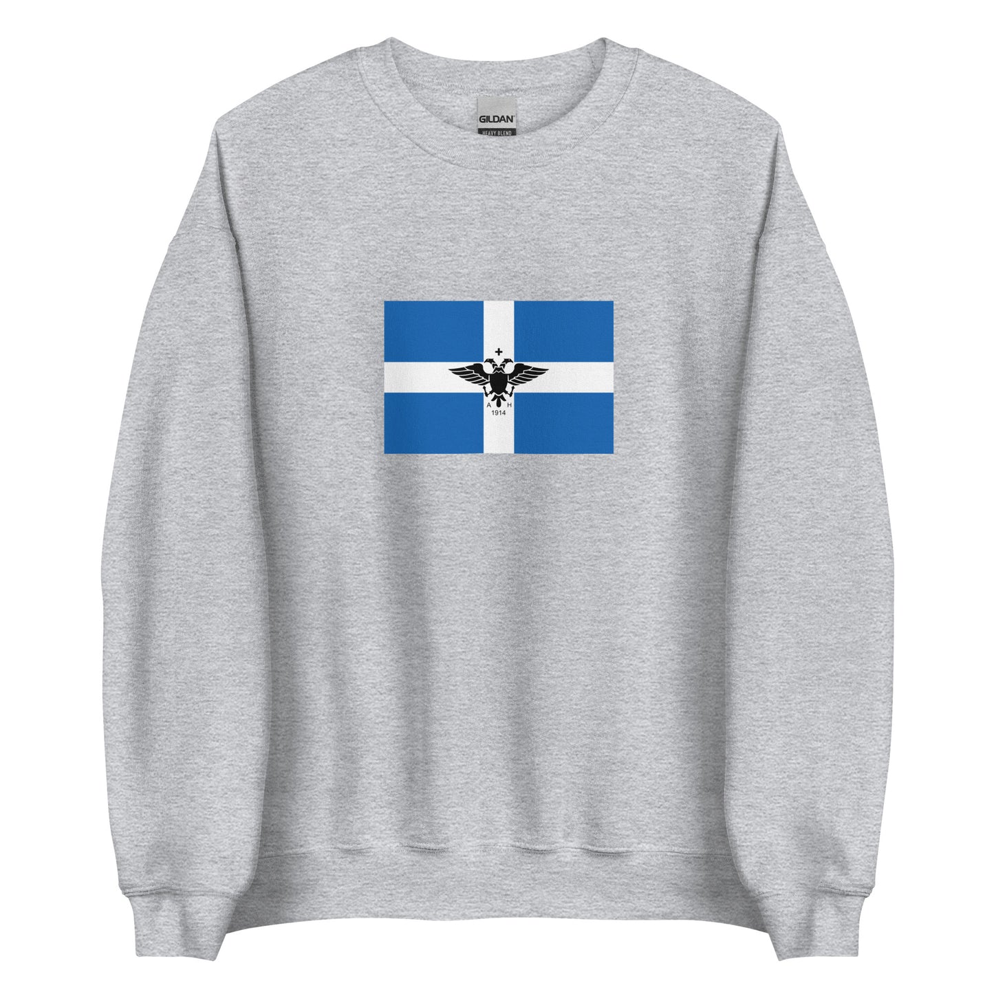 Greece - Republic of Northern Epirus (1914-1914) | Historical Greek Flag Interactive Sweatshirt