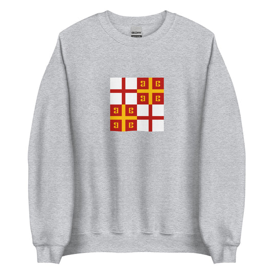 Greece - Empire of Constantinople (1204-1261) | Historical Greek Flag Interactive Sweatshirt