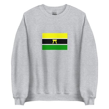 Ghana - Ashanti Empire (1701-1901) | Historical Ghanaian Flag Interactive Sweatshirt