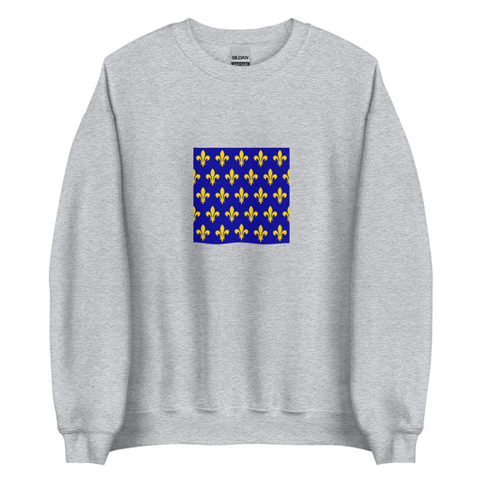 France - Kingdom of France (987-1794) | Historical French Flag Interactive Sweatshirt