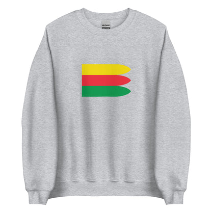 Ethiopia - Ethiopian Empire (1270-1853) | Historical Ethiopian Flag Interactive Sweatshirt