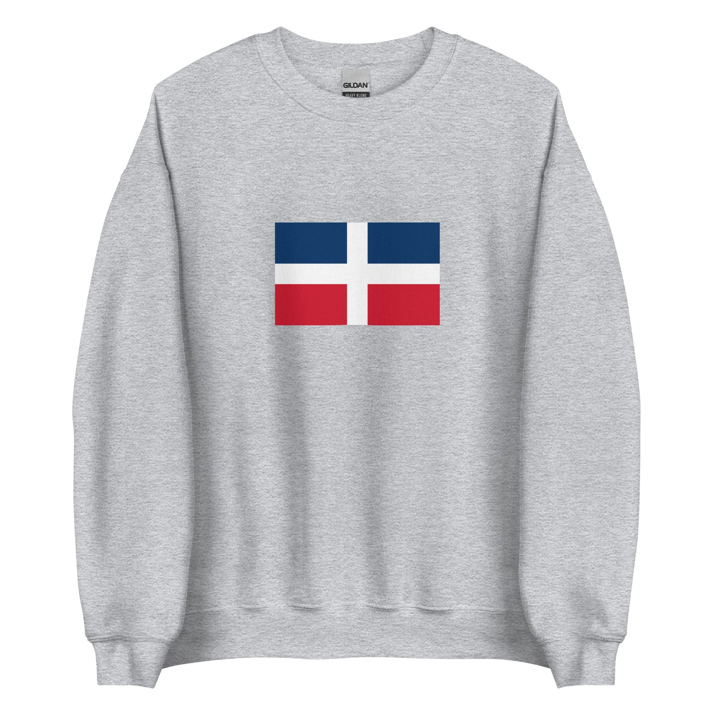 Dominican Republic - First Dominican Republic (1844-1861) | Historical Dominican Flag Interactive Sweatshirt