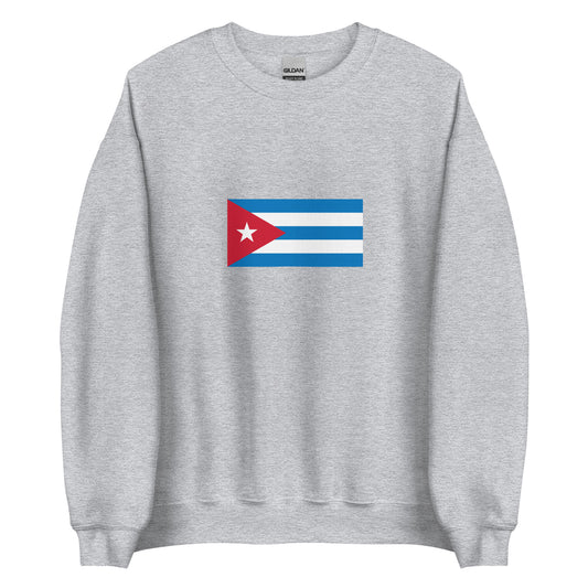 Cuba - First Republic of Cuba (1902-1959) | Historical Cuban Flag Interactive Sweatshirt