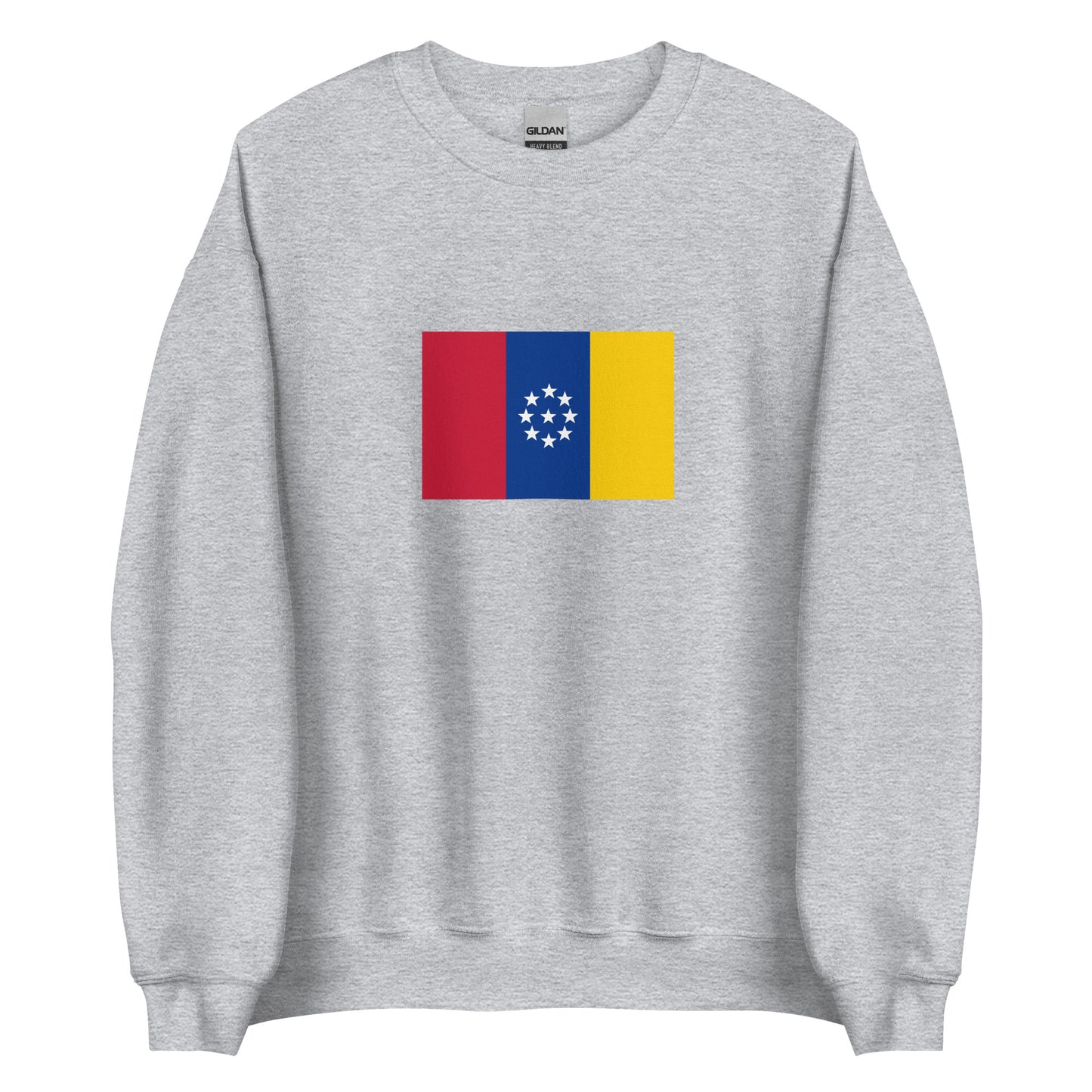 Colombia - United States of Colombia (1861-1861) | Historical Colombian Flag Interactive Sweatshirt