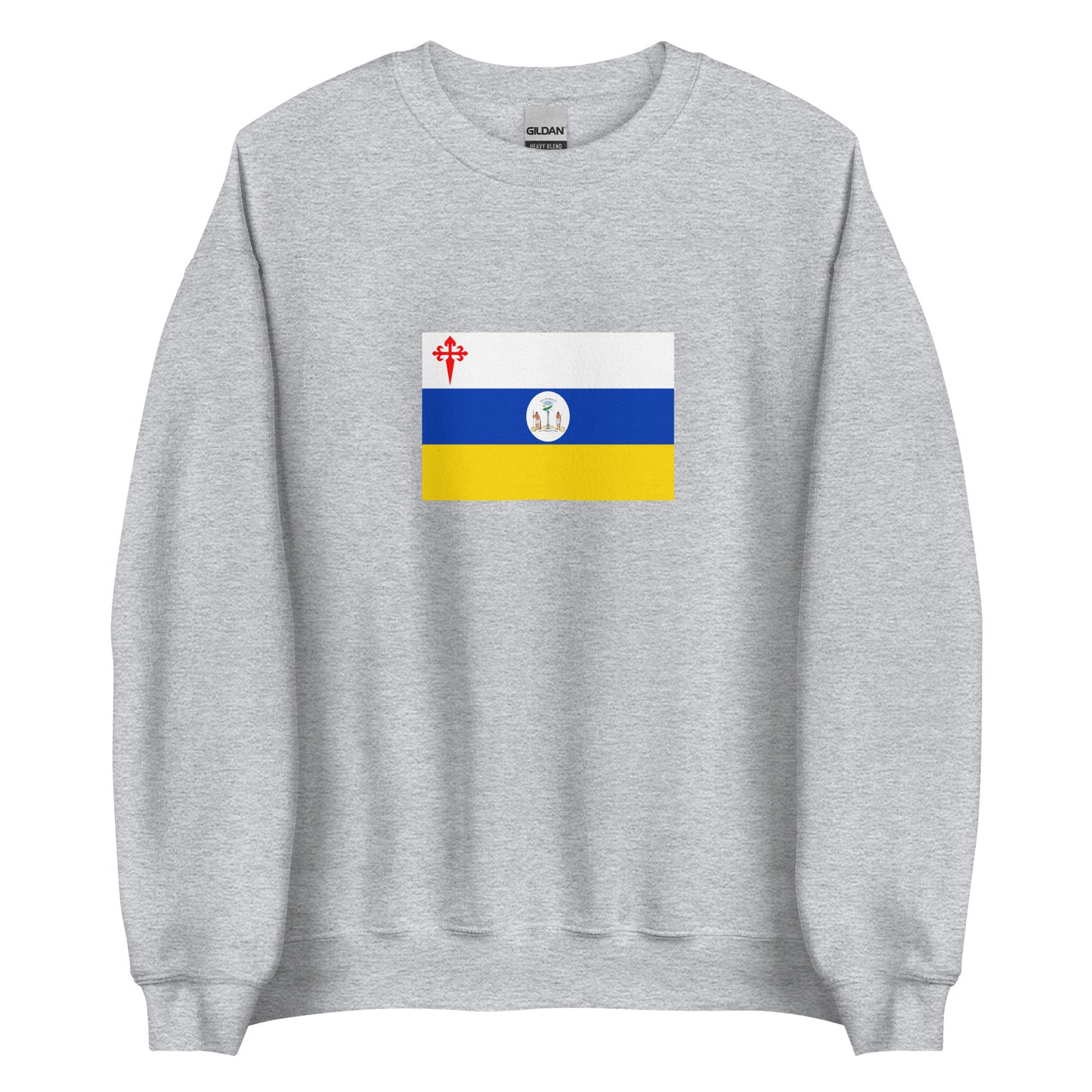 Chile - First Chilean Flag (1812-1814) | Historical Chilean Flag Interactive Sweatshirt