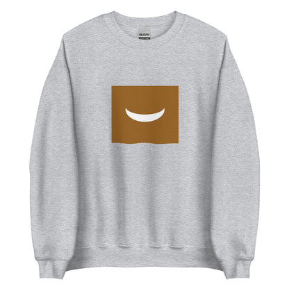 Chad - Bornu Empire (1380-1893) | Historical Chadian Flag Interactive Sweatshirt