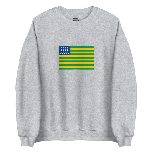 Brazil - First Republic of Brazil (1889-1930) | Historical Brazilian Flag Interactive Sweatshirt