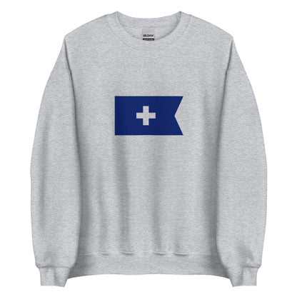 Bosnia Herzegovina - Banate of Bosnia (1154-1377) | Historical Bosnian Flag Interactive Sweatshirt