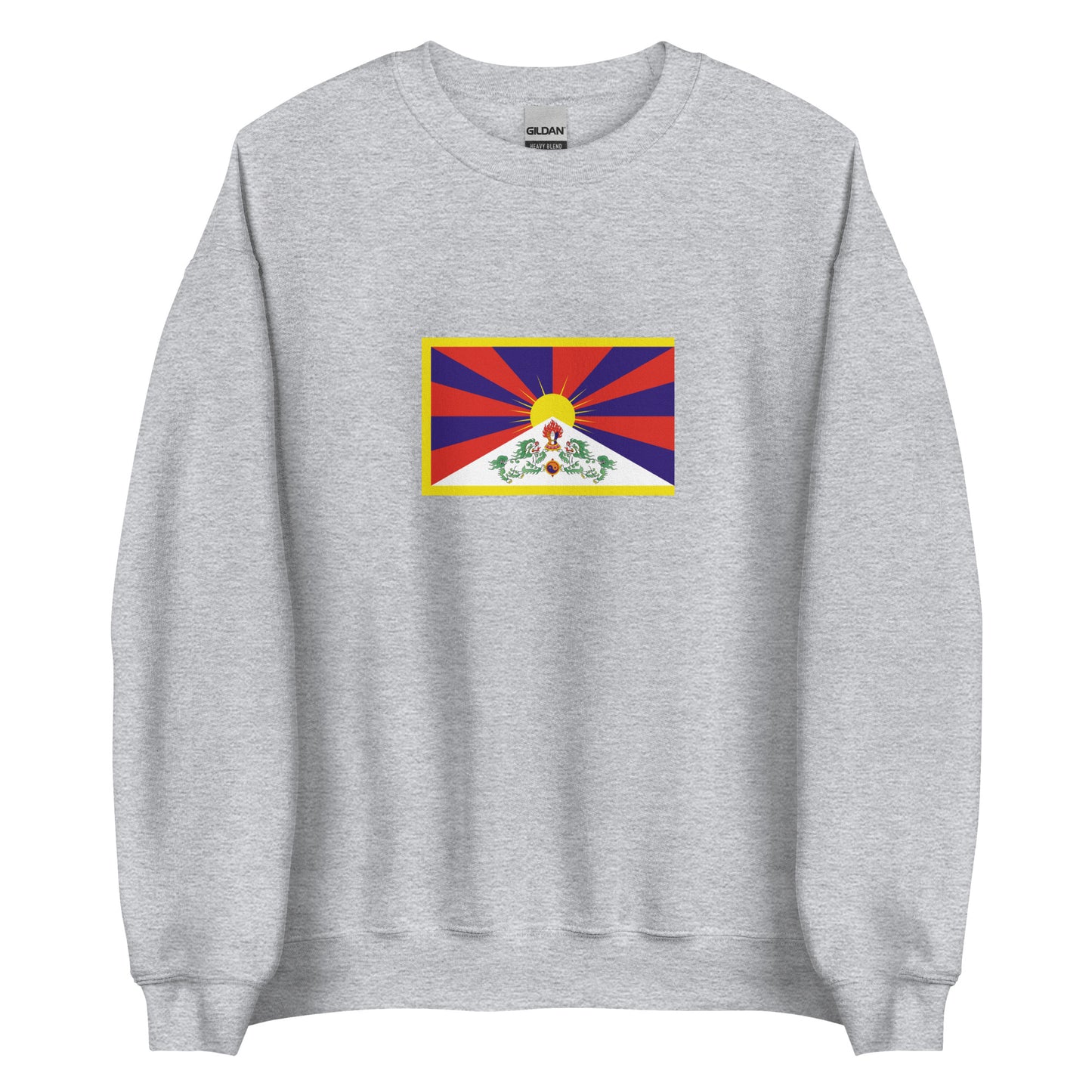 China - Tibetan People | Ethnic Chinese Flag Interactive Sweatshirt