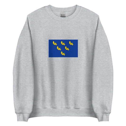 UK - Kingdom of Sussex (477-860) | Historical British Flag Interactive Sweatshirt