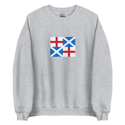 UK - Commonwealth of England (1649-1658) | Historical British Flag Interactive Sweatshirt