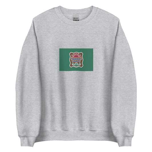 USA - Abenaki people | Indigenous American Flag Interactive Sweatshirt