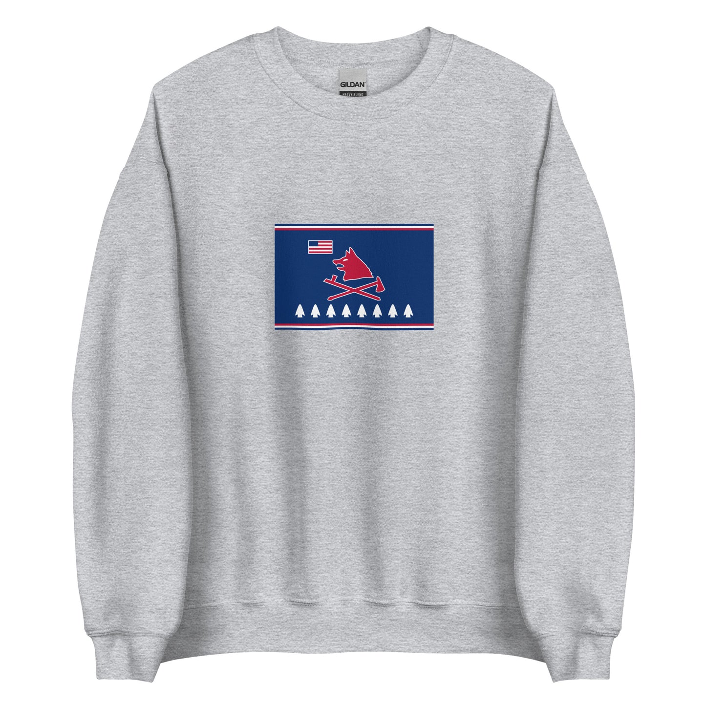 USA - Pawnee People | Native American Flag Interactive Sweatshirt