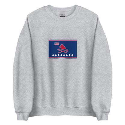 USA - Pawnee People | Native American Flag Interactive Sweatshirt