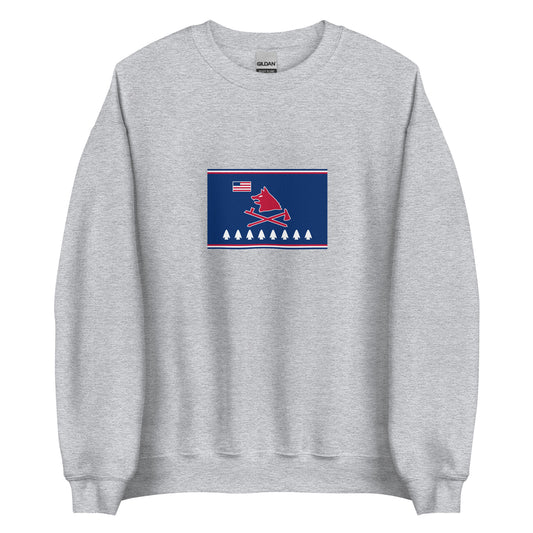 USA - Pawnee People | Native American Flag Interactive Sweatshirt