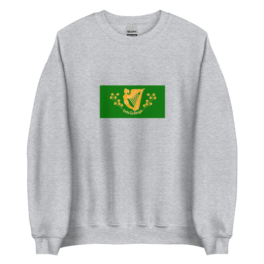 USA - Irish Americans | Ethnic American Flag Interactive Sweatshirt