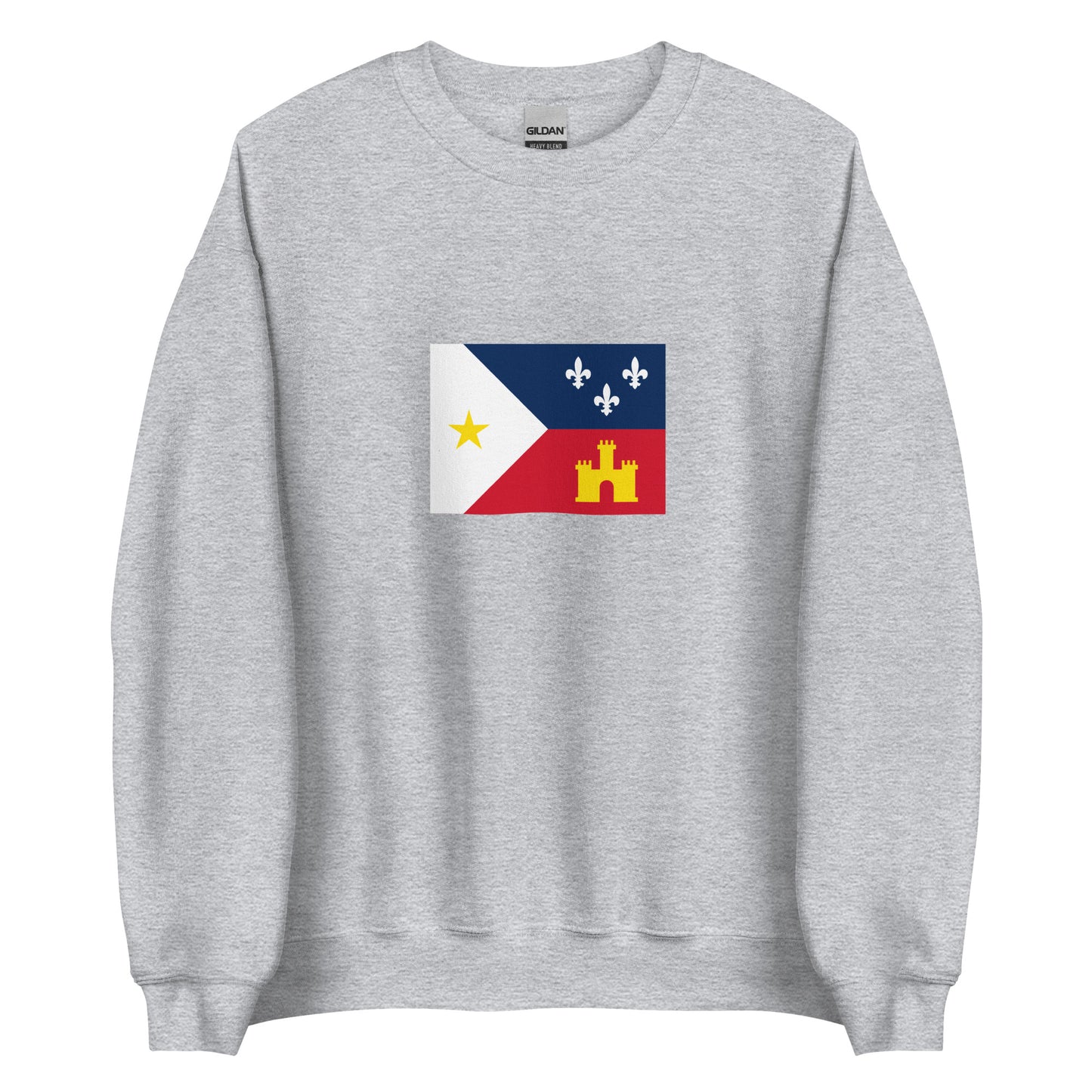 USA - Cajuns | Ethnic American Flag Interactive Sweatshirt