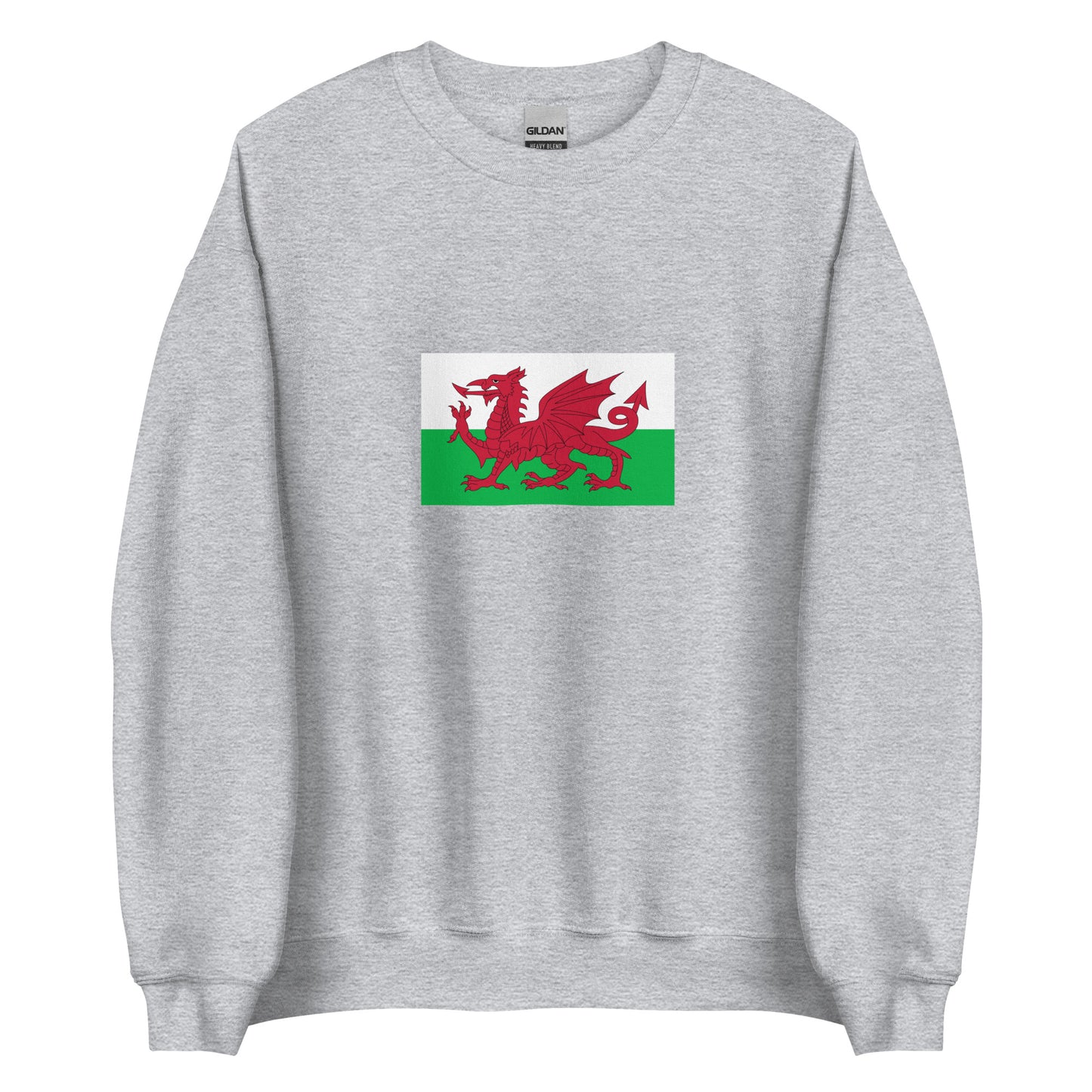 USA - Welsh People | Ethnic American Flag Interactive Sweatshirt