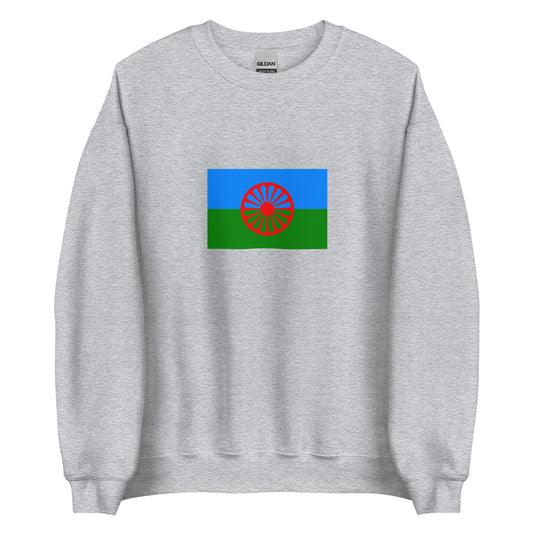 USA - Romani people | Ethnic American Flag Interactive Sweatshirt