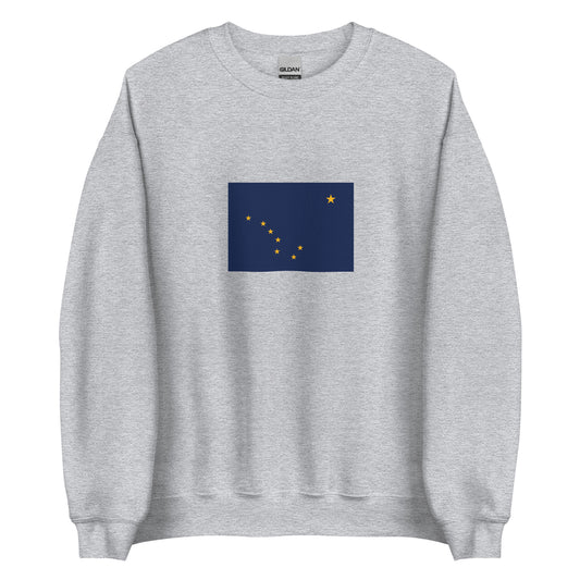 USA - Alaska Natives | Ethnic American Flag Interactive Sweatshirt