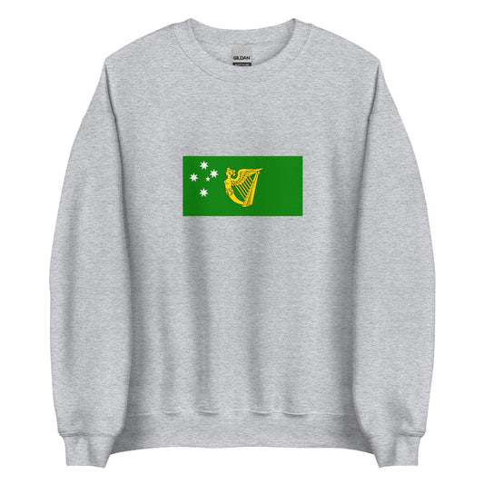 Australia - Irish Australians | Ethnic Australian Flag Interactive Sweatshirt