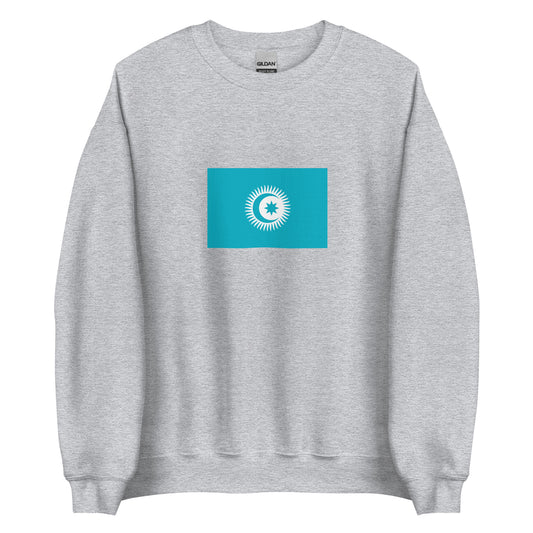 Turkey - Pan-Turkic people | Ethnic Turkish Flag Interactive Sweatshirt