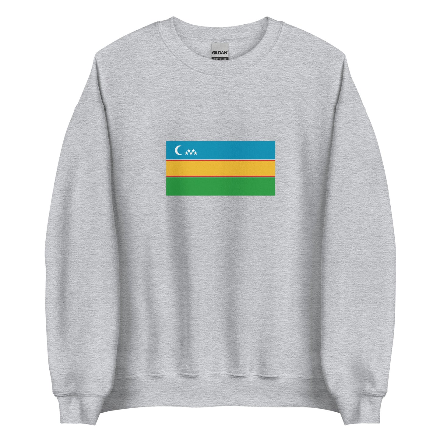 Turkey - Karakalpaks | Ethnic Turkish Flag Interactive Sweatshirt