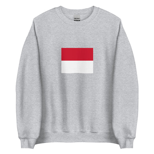 Italy - Monegasque people | Ethnic Italian Flag Interactive Sweatshirt