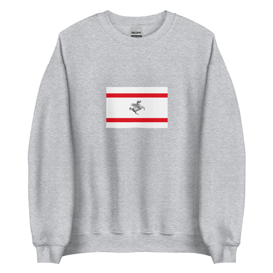 Italy - Tuscan people | Ethnic Italian Flag Interactive Sweatshirt