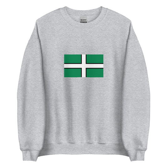 UK - Devonians | Ethnic British Flag Interactive Sweatshirt