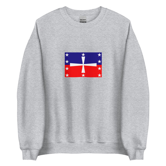 Dominican Republic - La Trinitaria (1838-1844) | Historical Dominican Flag Interactive Sweatshirt