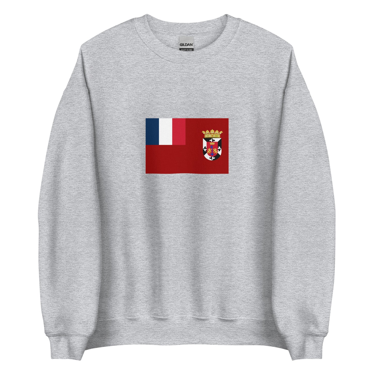 Dominican Republic - Era de Francia (1795-1813) | Historical Dominican Flag Interactive Sweatshirt