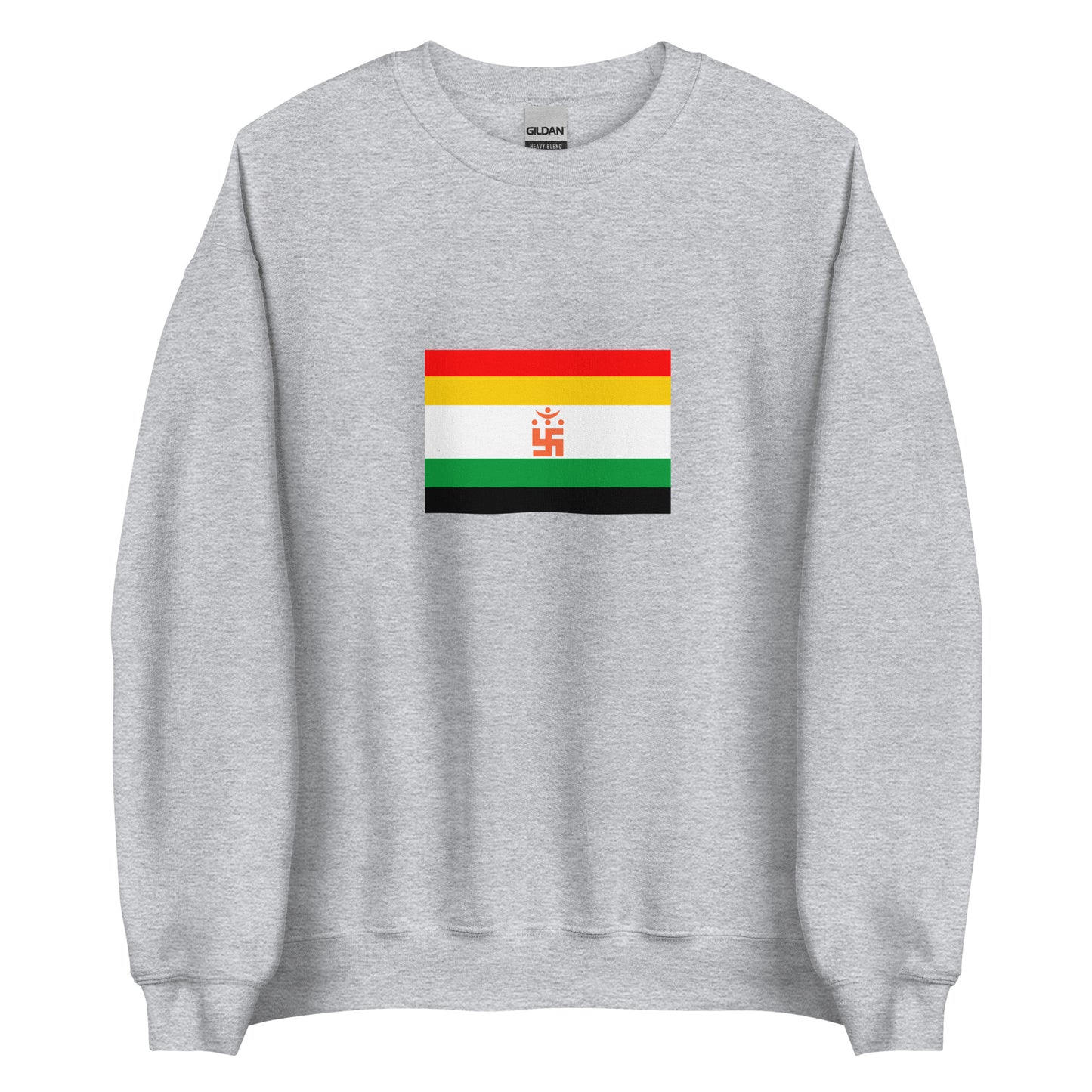 India - Jainism | Ethnic Indian Flag Interactive Sweatshirt