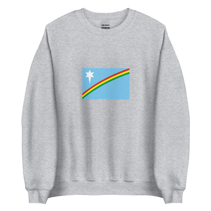 India - Naga People | Ethnic Indian Flag Interactive Sweatshirt
