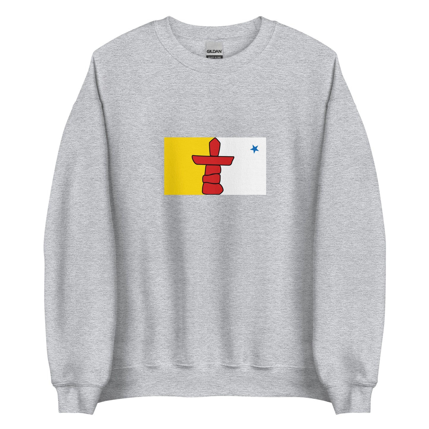 Canada - Nunavut Inuit people | Native Canadian Flag Interactive Sweatshirt