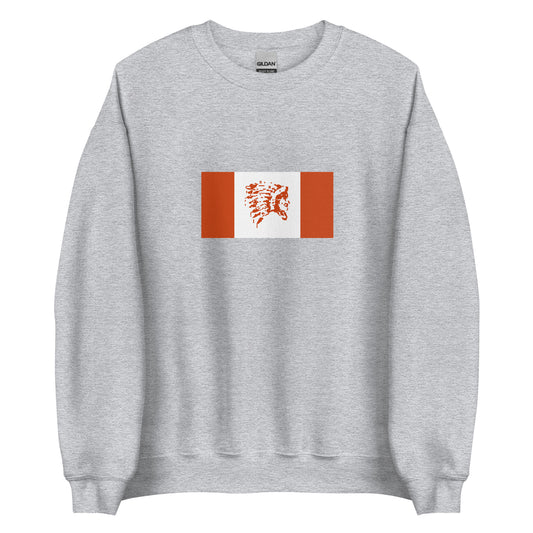 Canada - Cree People | Indigenous Canadian Flag Interactive Sweatshirt