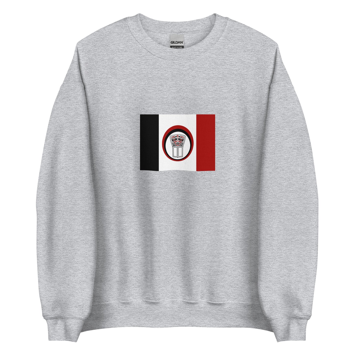 Canada - Nisga'a People | Indigenous Canadian Flag Interactive Sweatshirt