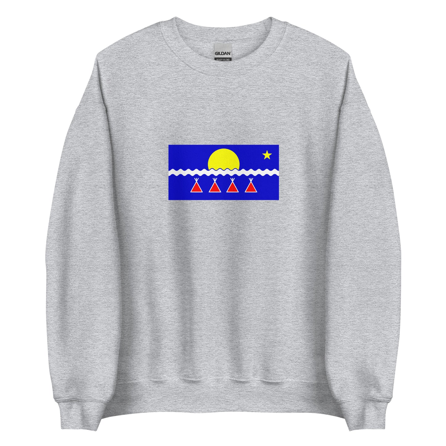 Canada - Tlicho People | Native Canadian Flag Interactive Sweatshirt