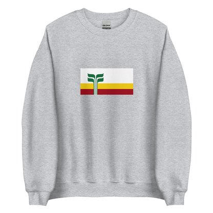 Canada - Franco-Manitobans | Ethnic Canadian Flag Interactive Sweatshirt