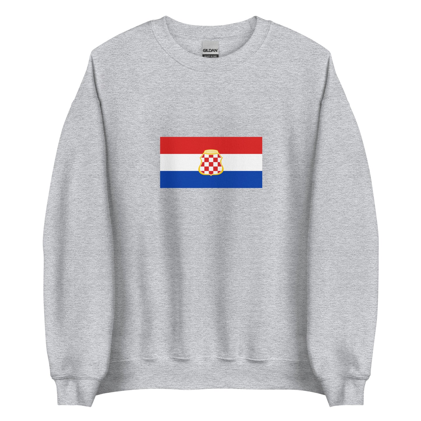 Croatia - Herzegovinian Croats | Ethnic Croatian Flag Interactive Sweatshirt