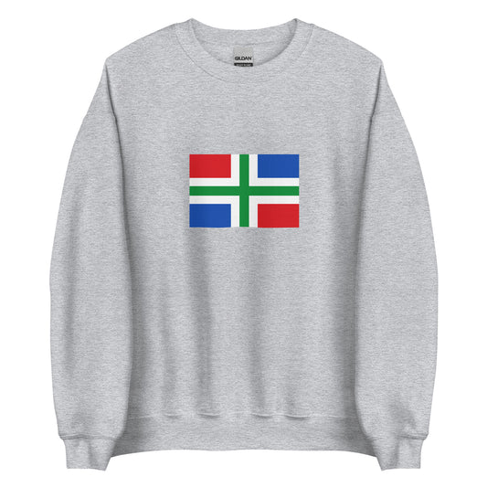 Netherlands - Gronings | Ethnic Netherlands Flag Interactive Sweatshirt