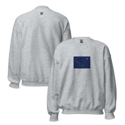 USA - Alaska Natives | Ethnic American Flag Interactive Sweatshirt