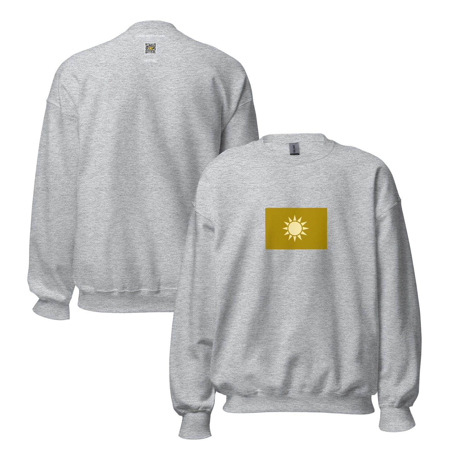 Algeria - Hafsid Kingdom (1229-1574) | Historical Algerian Flag Interactive Sweatshirt
