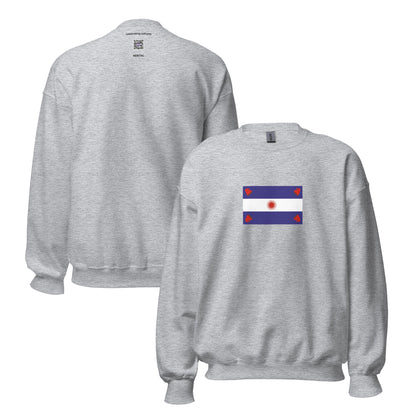 Argentina - Argentine Confederation (1831-1861) | Historical Argentina Flag Interactive Sweatshirt