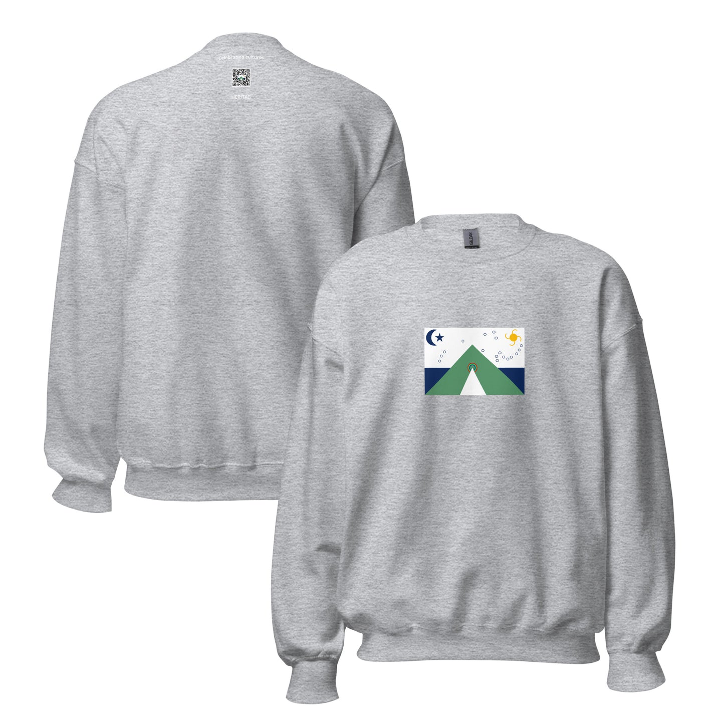 Argentina - Puelche People | Indigenous Argentina Flag Interactive Sweatshirt