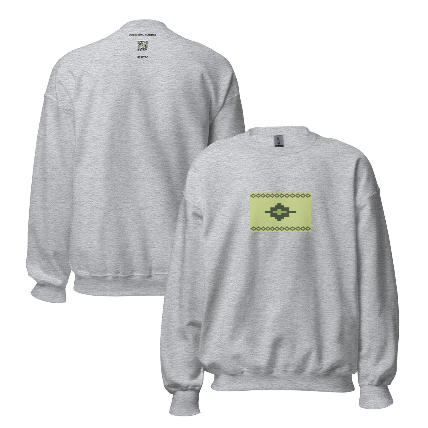 Argentina - Wichi People | Indigenous Argentina Flag Interactive Sweatshirt