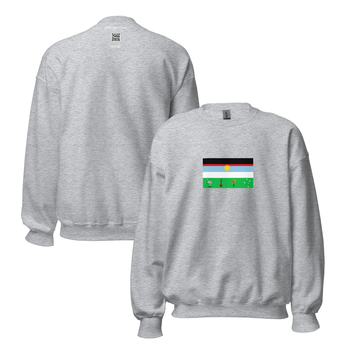 Argentina - Mocovi People | Indigenous Argentina Flag Interactive Sweatshirt